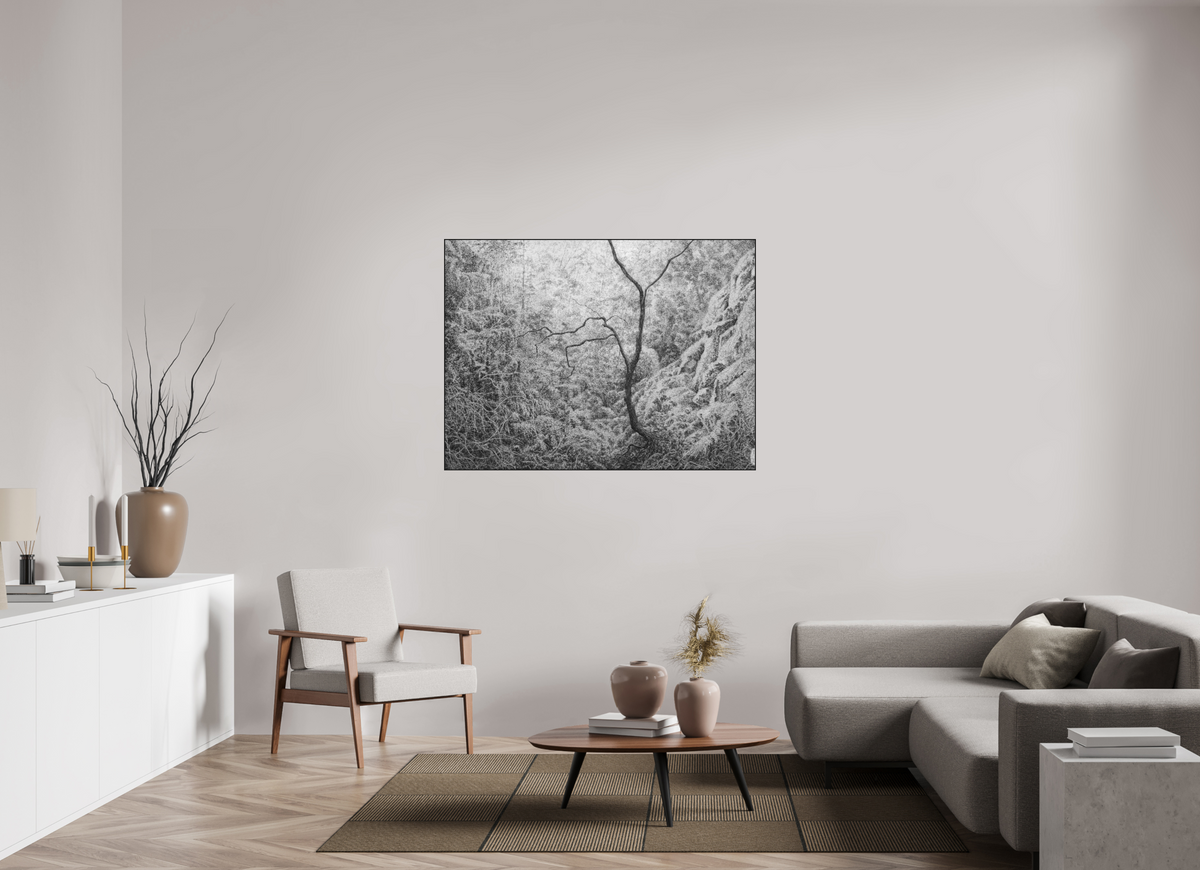 135 x 100 cm, PIGMENT ARTBOX BLACK OAK Waiting, 2026