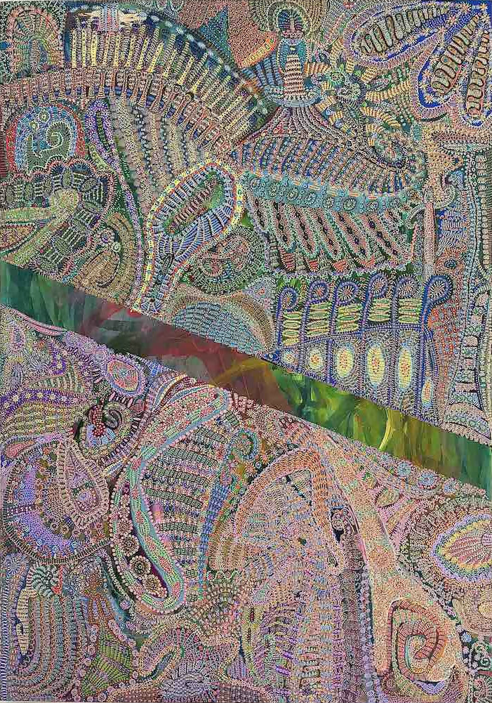 Alien by Emma-Louise Grady, original artwork