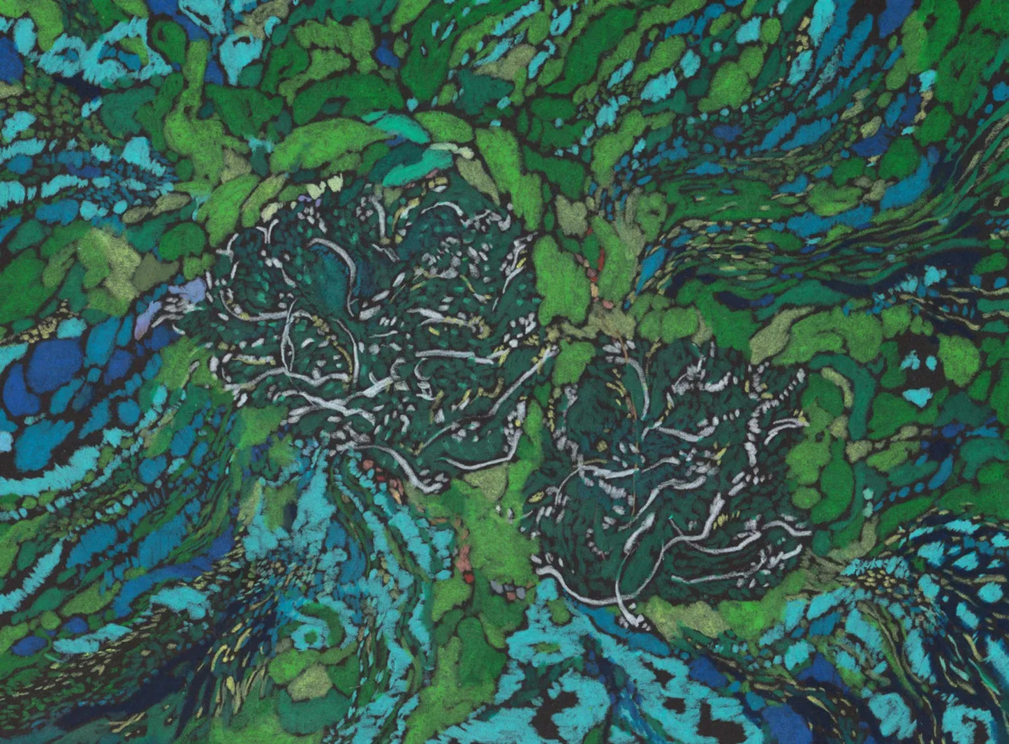 Season Changes by Octavia Madden, original drawing
