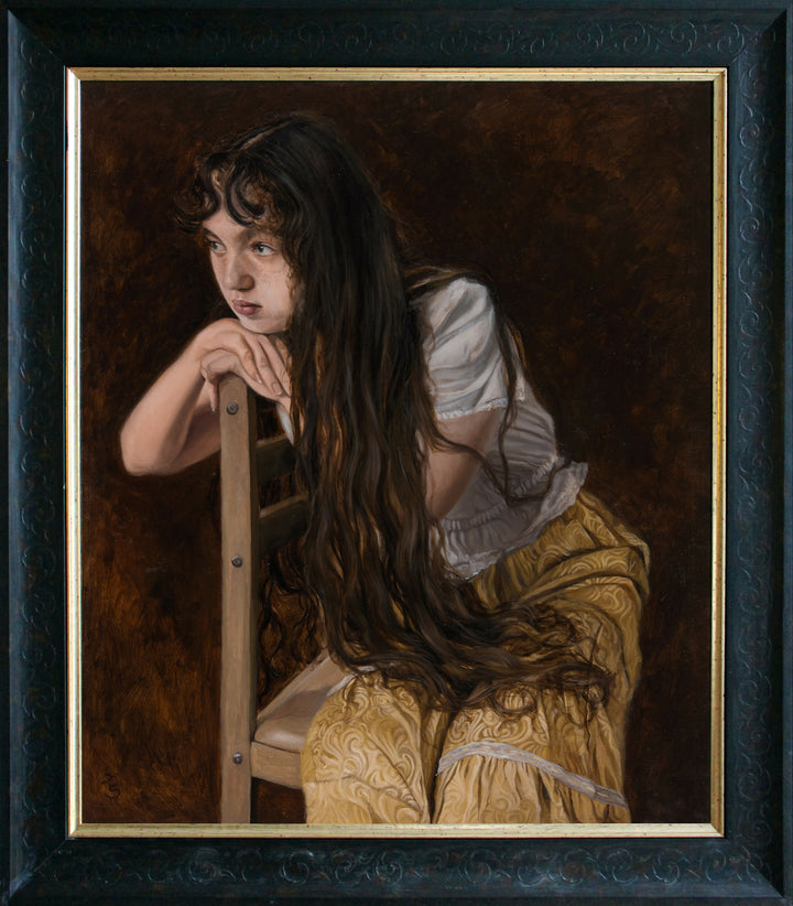 Golden Skirt by Zuzanna Salamon, original artwork