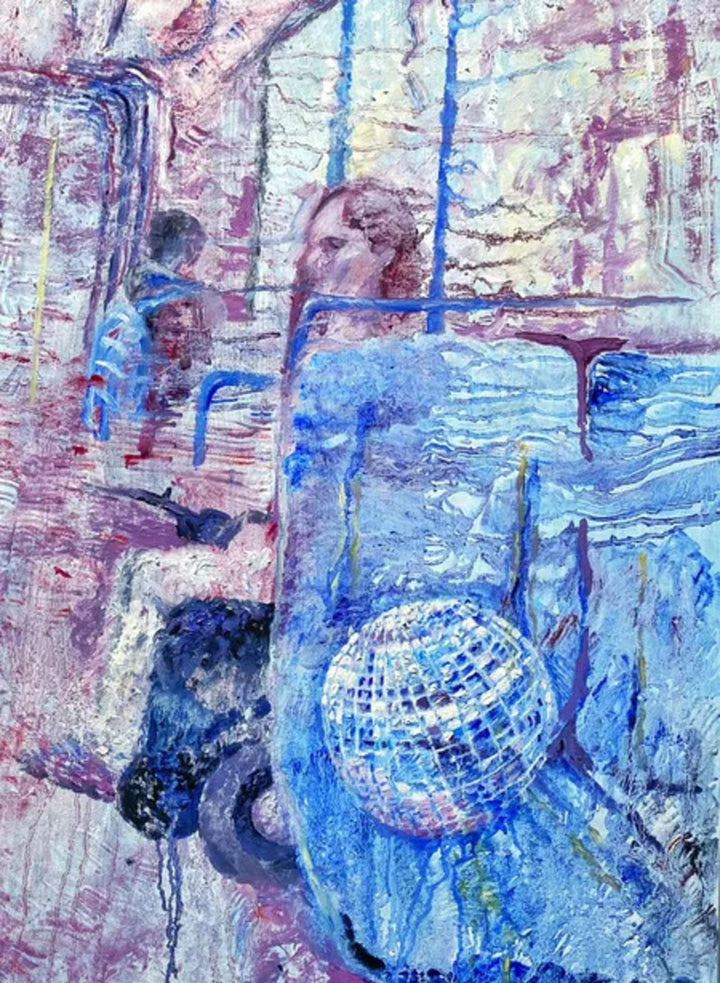 Toton Lane by Anna Li, original painting