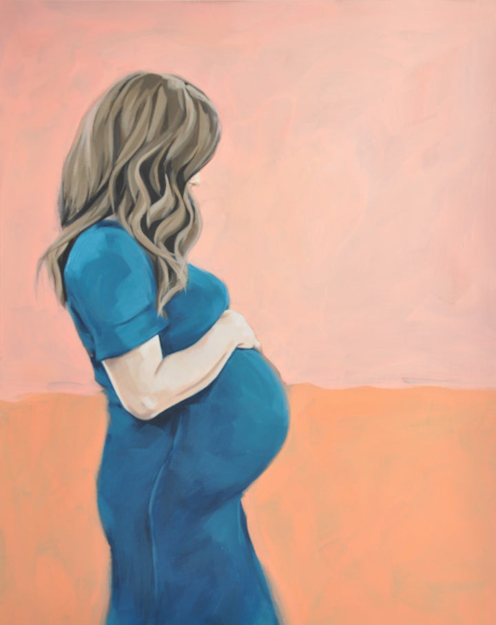 Longing To Meet You by Julia Blackshaw, original painting