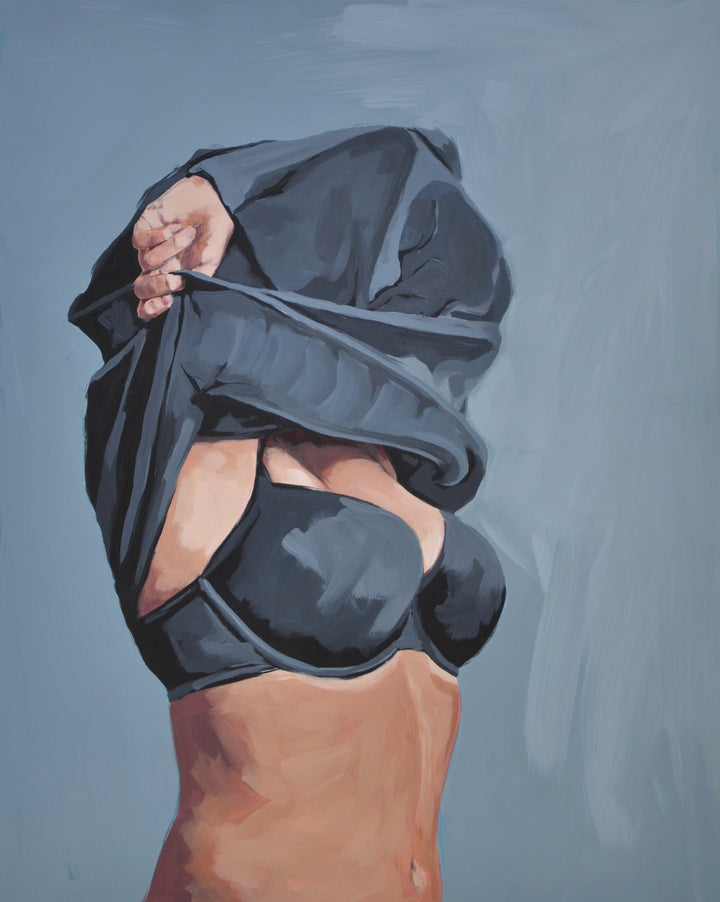 Too Hot by Julia Blackshaw, original painting