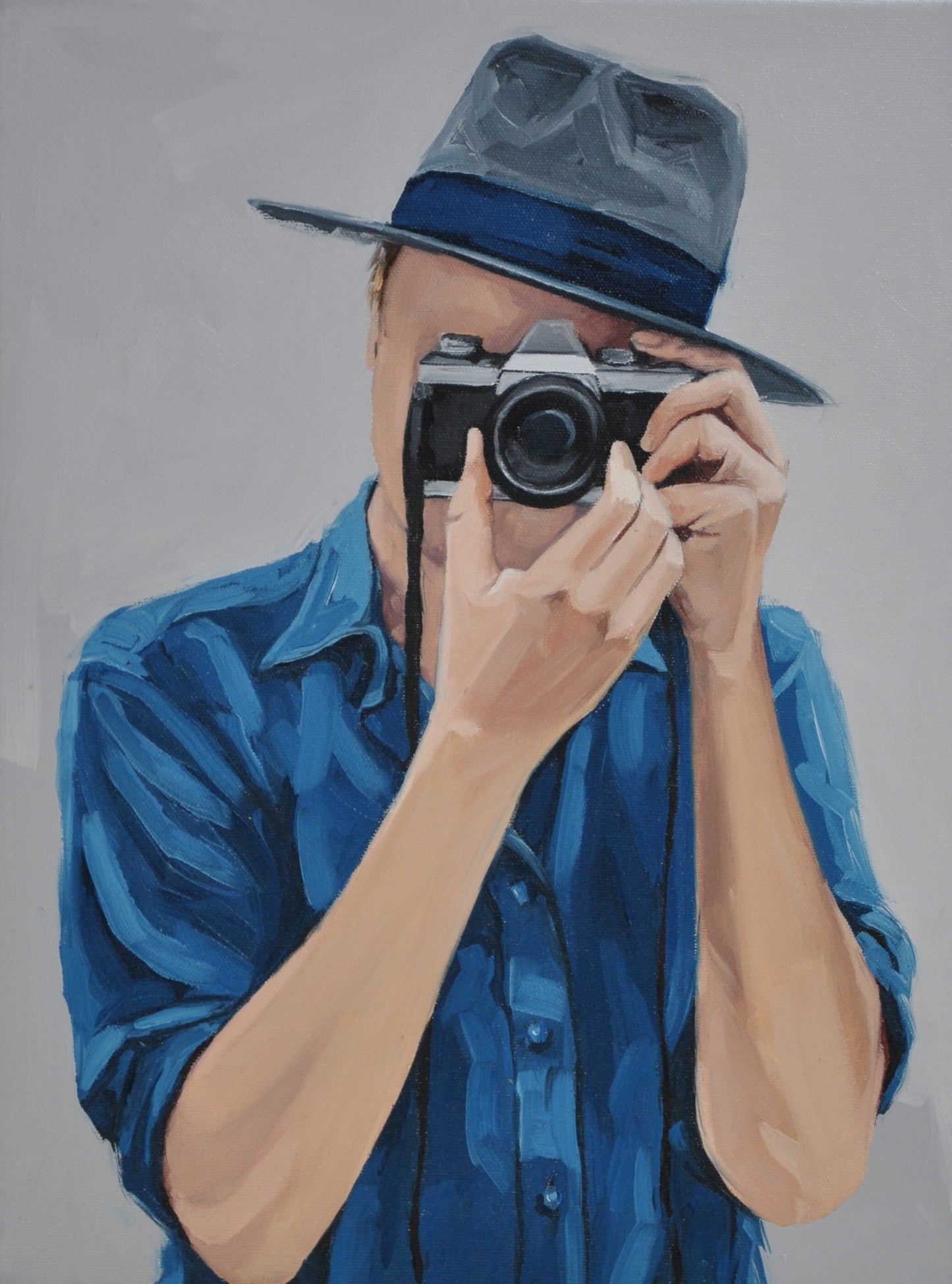 The Photographer by Julia Blackshaw, original painting