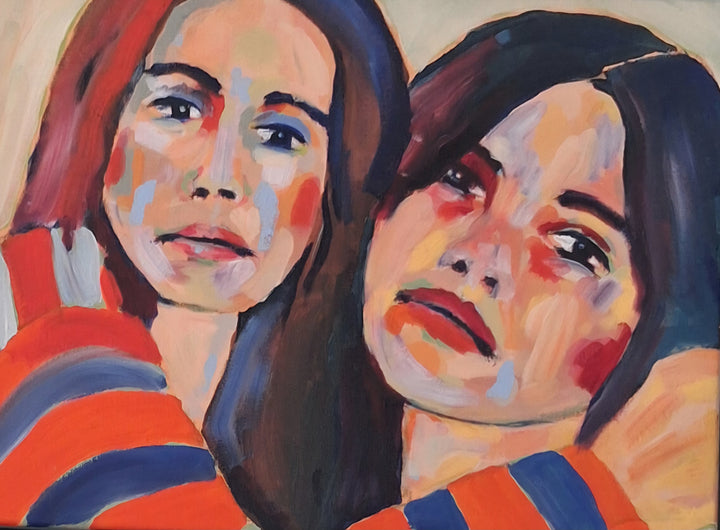 We Came, We Cried, We Conquered by Natalie Chapman, original painting