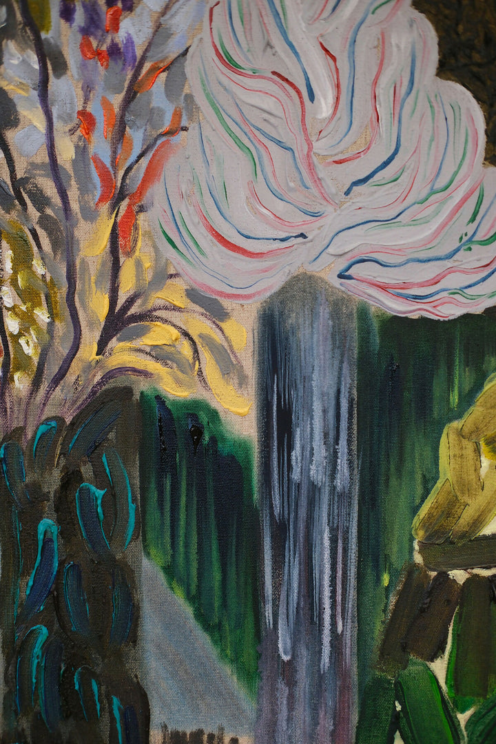 I Have Swallowed Moss and Moon by Sian Egan, original artwork