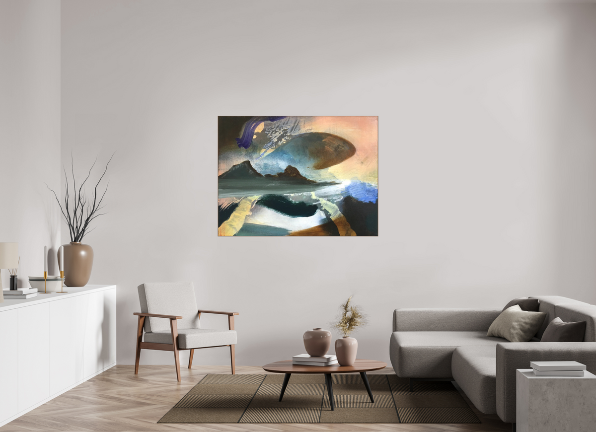 140 x 105 cm, PIGMENT ARTBOX WALNUT Time Lapse Journey