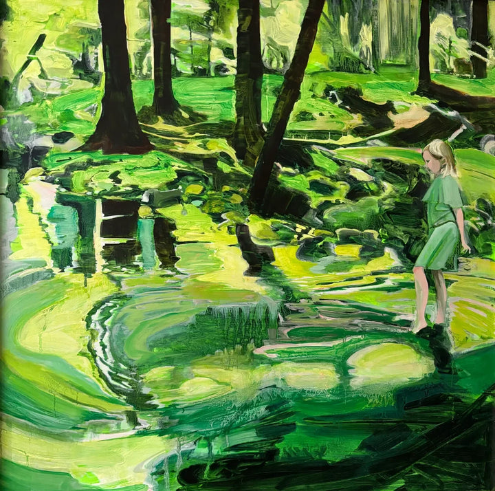 Acid Wood by Helen Latham, original painting