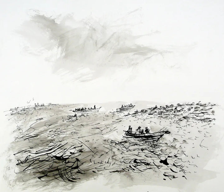 Seal Watching 2 (Blakeney Point - Norfolk) by Stephen Todd