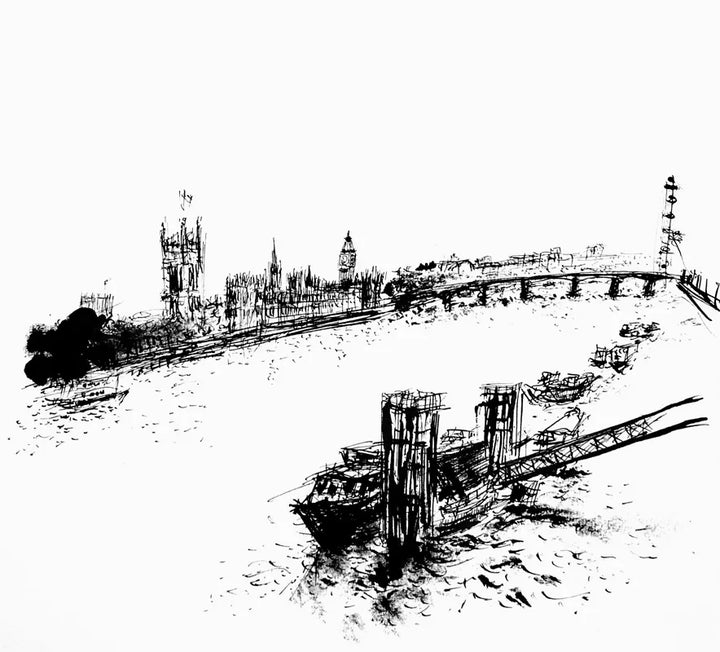 London Drawing 15 by Stephen Todd
