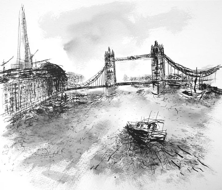 London Drawing 22 (Slipstream) by Stephen Todd