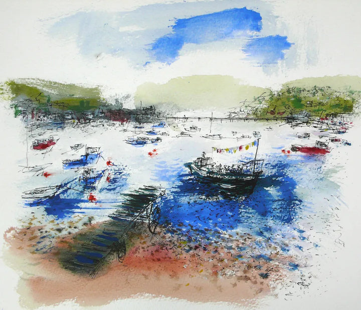 Landing Craft (River Teign Estuary, S. Devon) by Stephen Todd