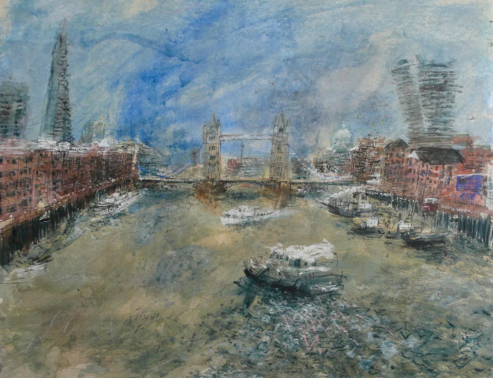 Looking Past the Future (London Paintings) by Stephen Todd