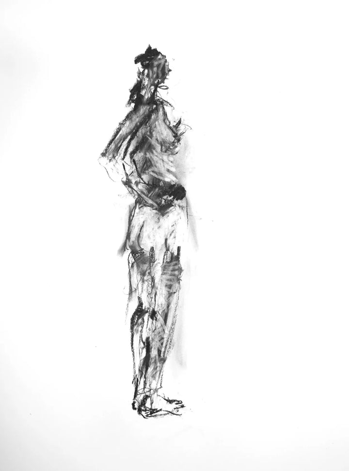 Unspoken (Life Drawing) by Stephen Todd