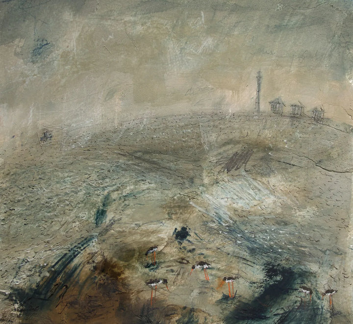 I Saw an Angel (lost in Clouds) - (Humber Estuary) by Stephen Todd