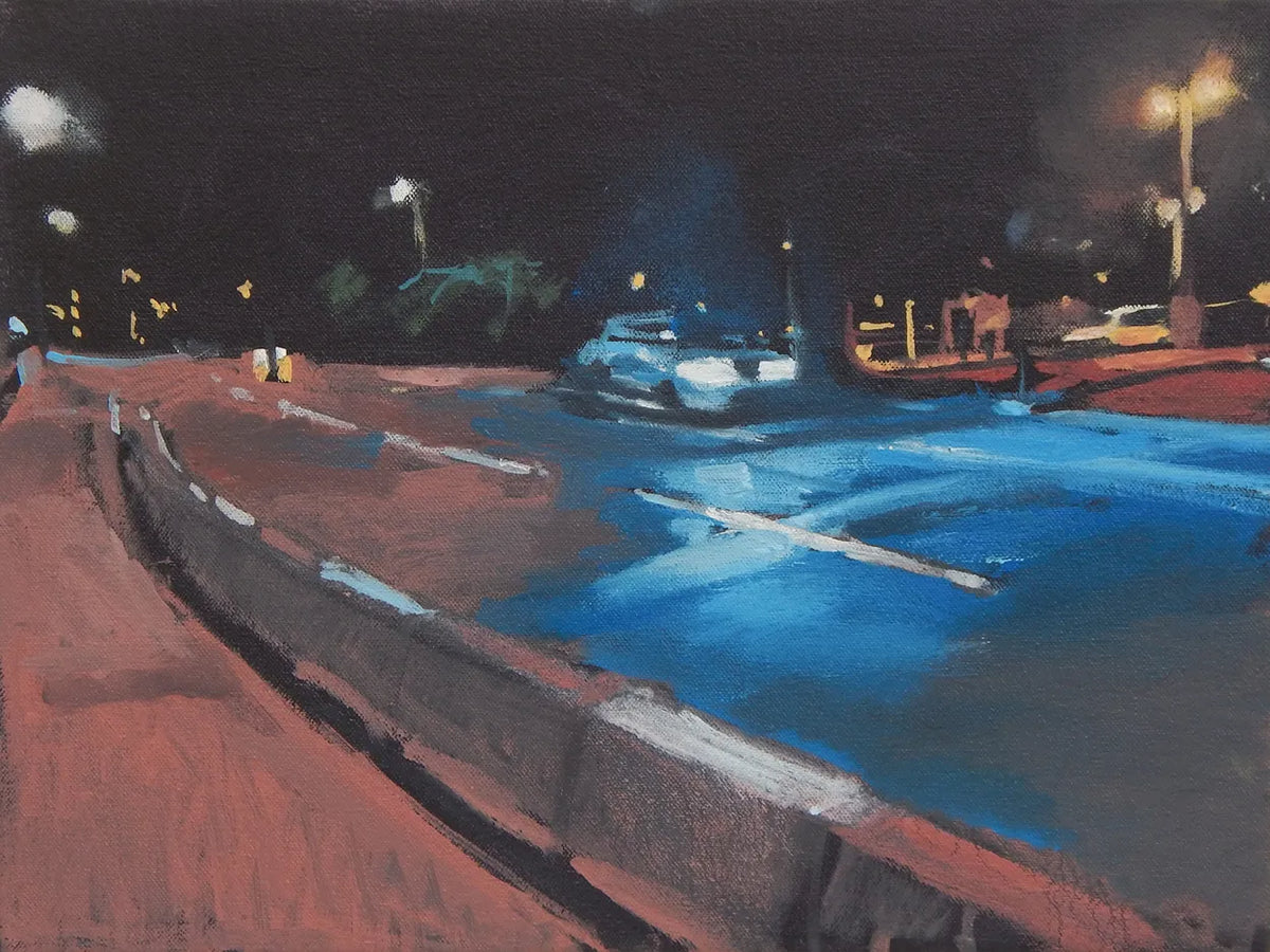 Blue Car by Seth Marshall