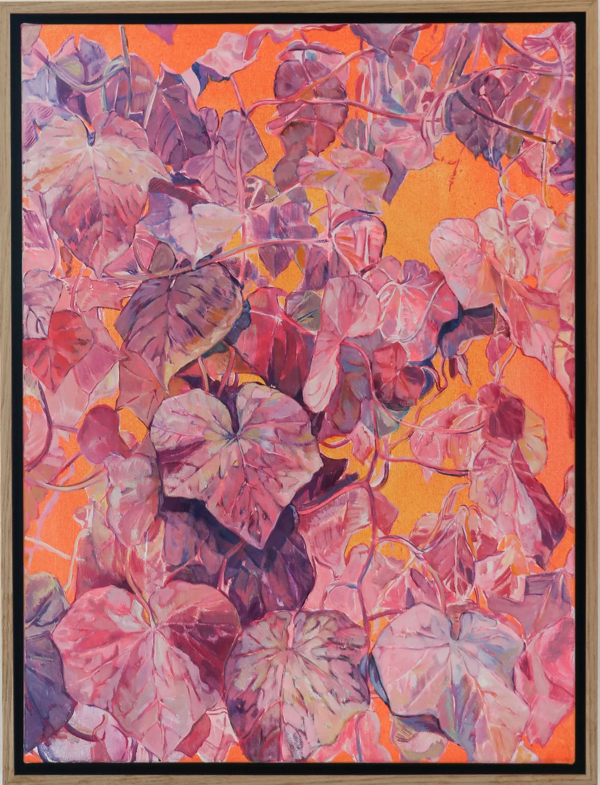 Cucumber Foliage (artwork Comes Framed) by Sophie Baker
