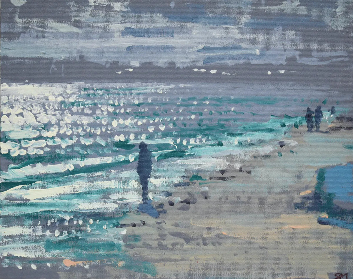 Autumn Walk, Longrock Beach by Seth Marshall