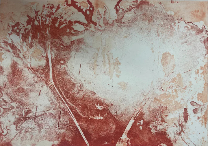 Forms of Serenity by Kaiya Khatri, original printmaking