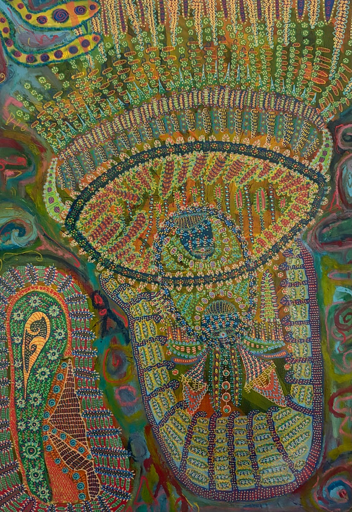 Eye of Storm by Emma-Louise Grady, original painting
