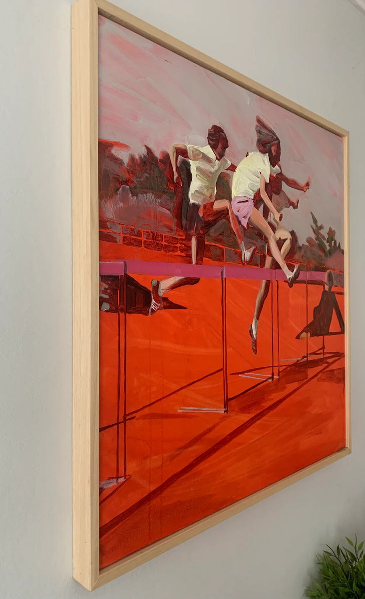 Olympics Next? by Helen Latham, detail 2