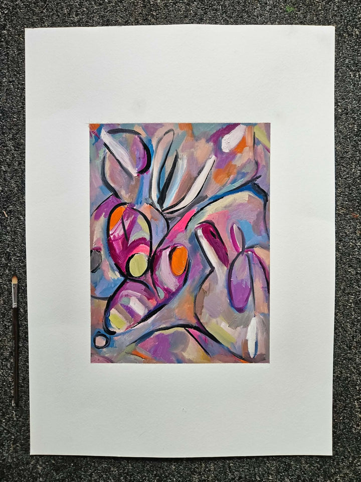 Small Worlds Three by Sally Green, original artwork