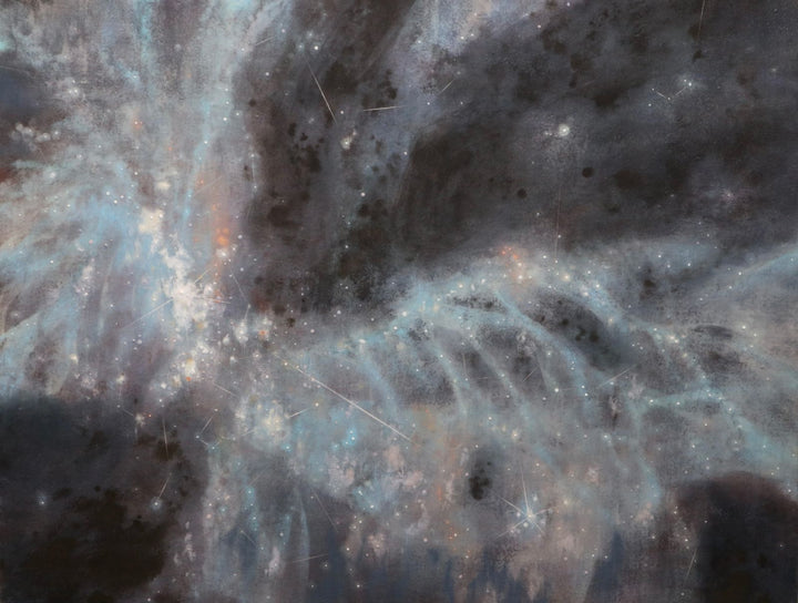 Night Atlas: Page XXIII by Luo-Han Chen, original painting