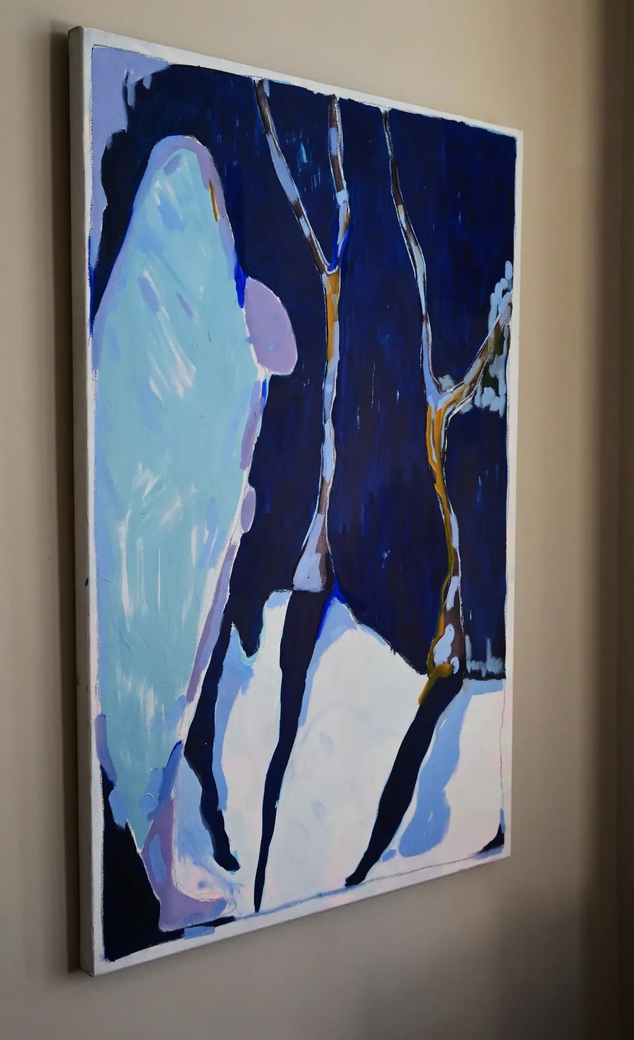 Cloaked Amongst the Trees by Alice Barker, detail
