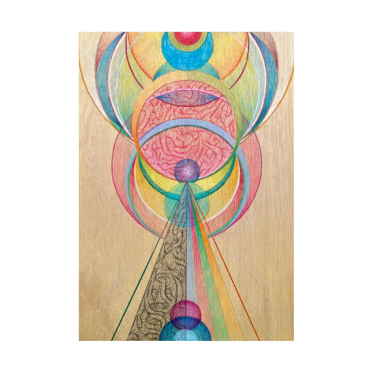 Coloured Pencil Drawing 024 by Tia Taylor Berry
