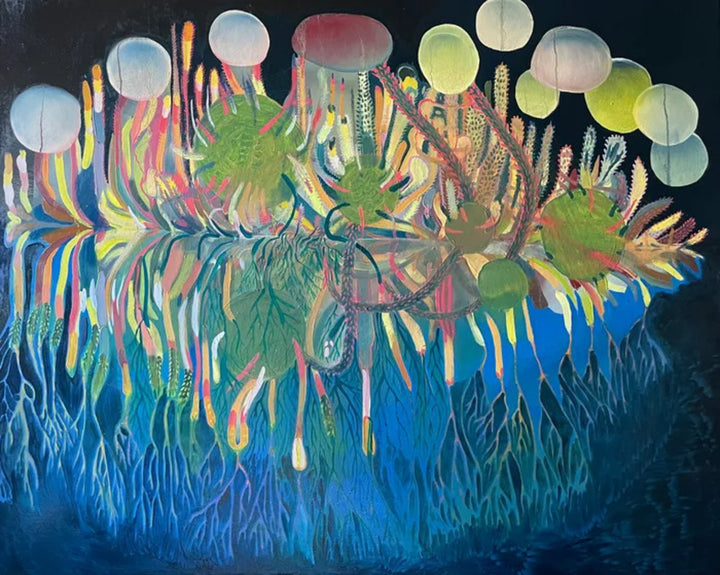 Rhizomes by Coral Churchill, detail 1