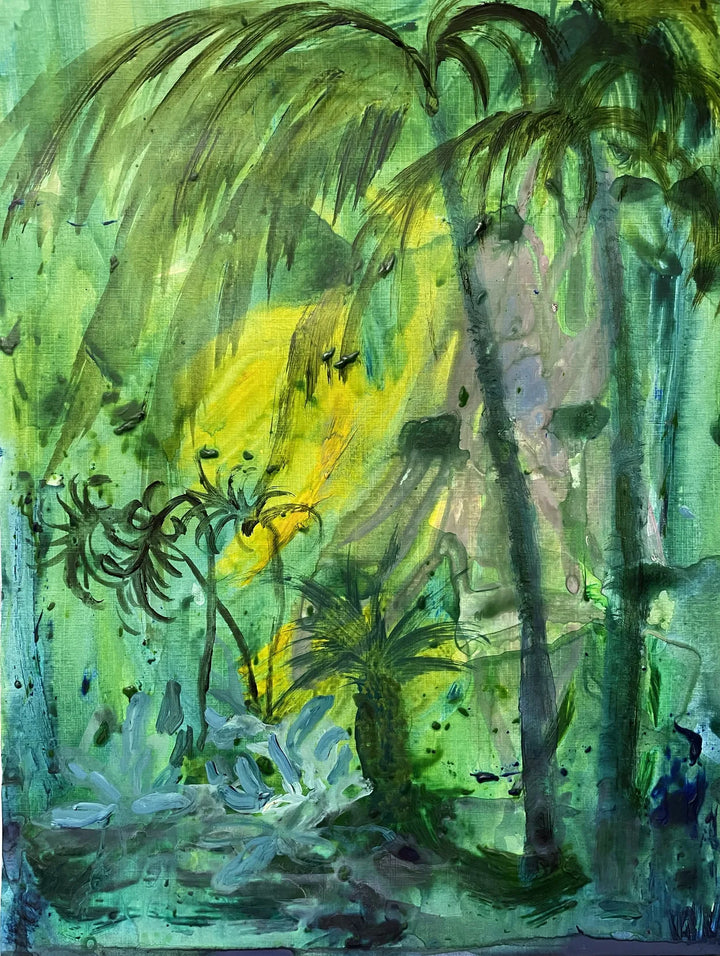Dublin Botanics III by Charlotte Johnston, original painting
