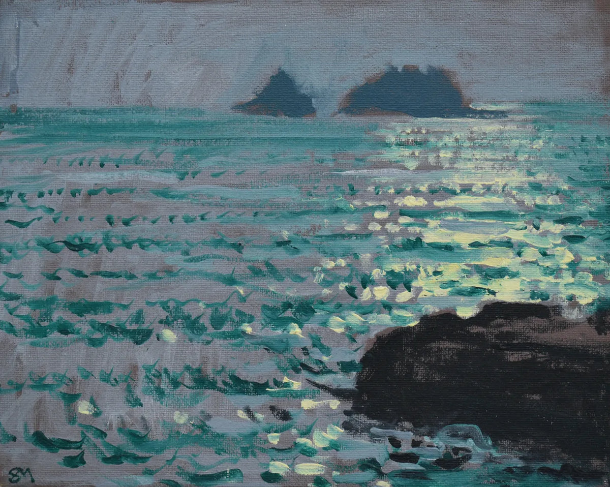 Dusk, Cape Cornwall by Seth Marshall