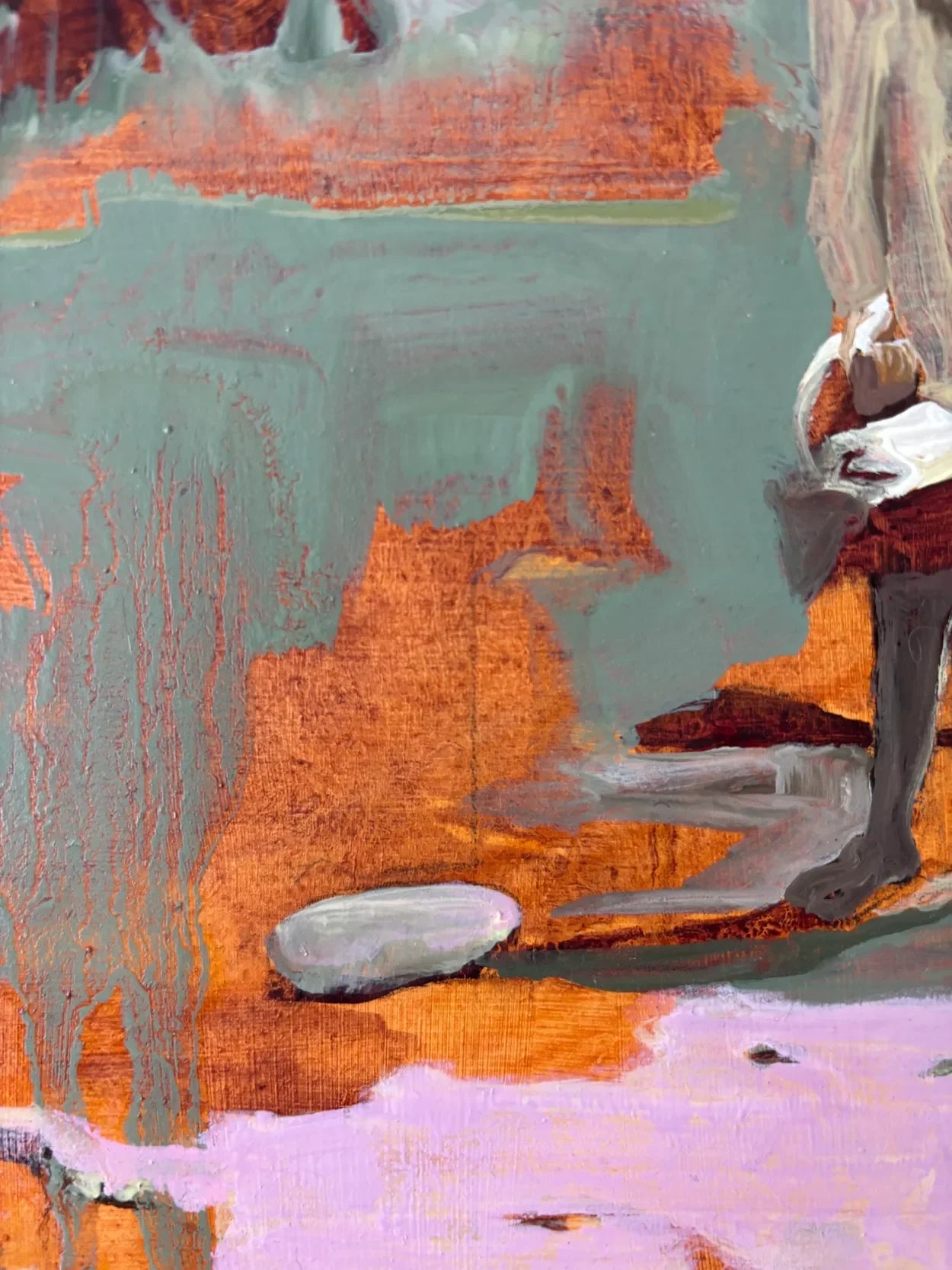 Emerging by Helen Latham, detail 2