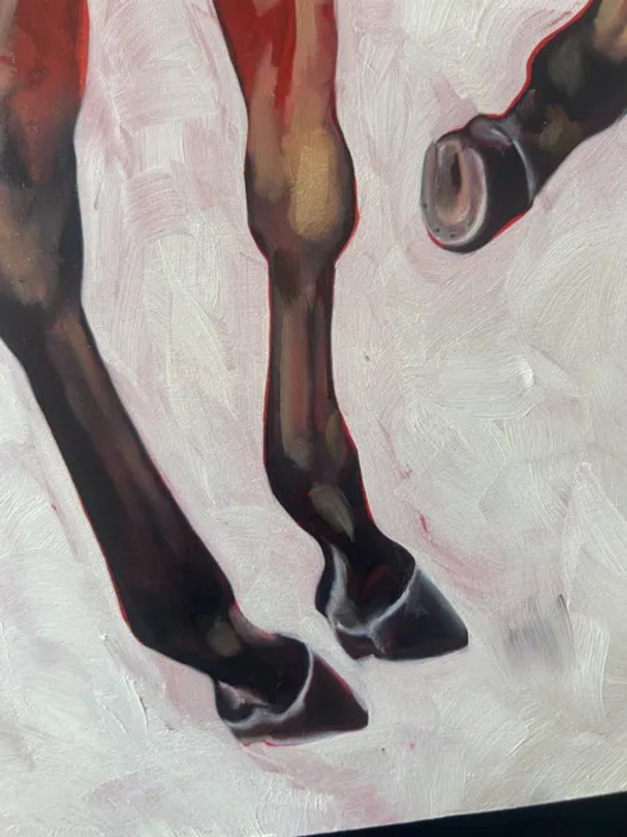 Horse Study Two by Will Greene, detail 2