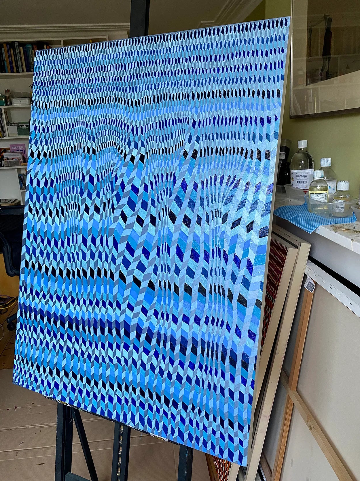 Fabrication Blue by Sara Willett