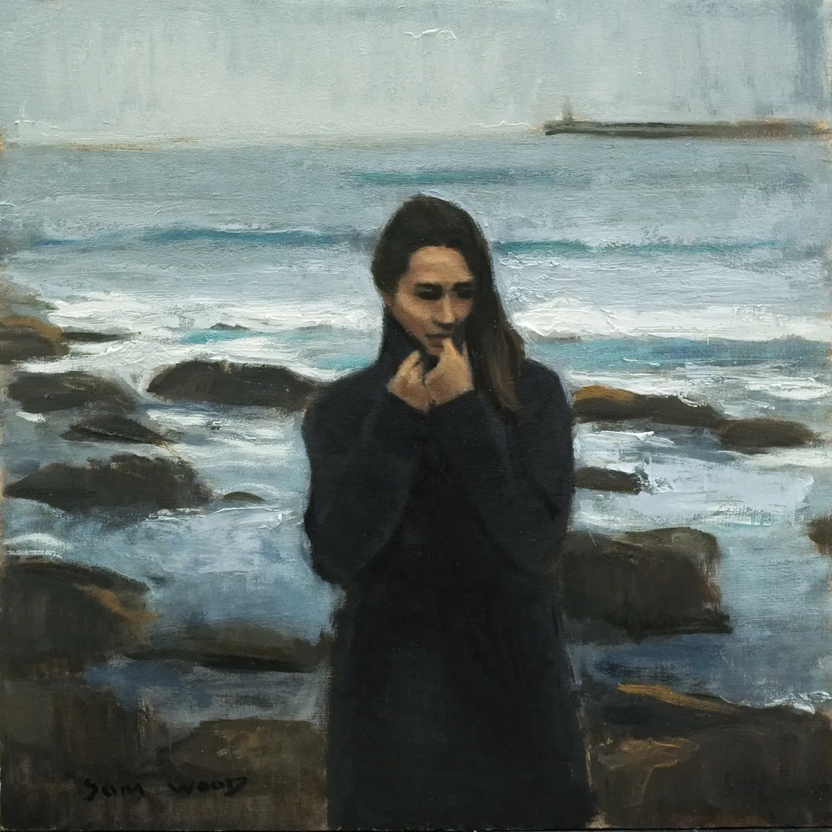 Figure Shoreline by Sam Wood