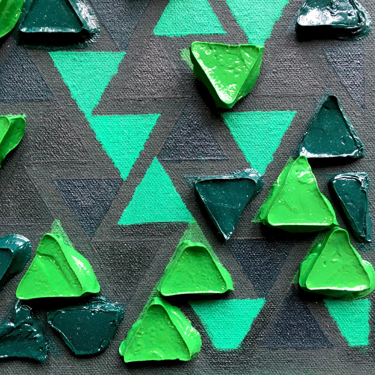 Green by Toni Harrower, detail 2