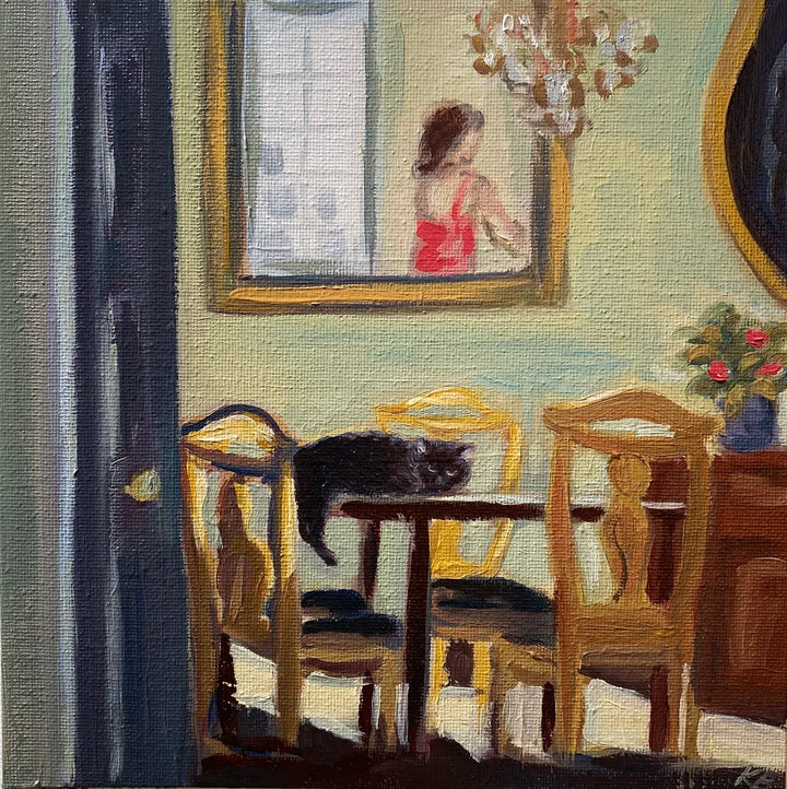 Knowing Me, Knowing You by Katherine Benson, original painting