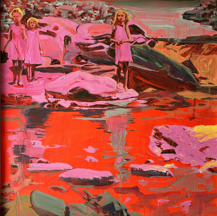Looking Through Time 2 by Helen Latham, original painting
