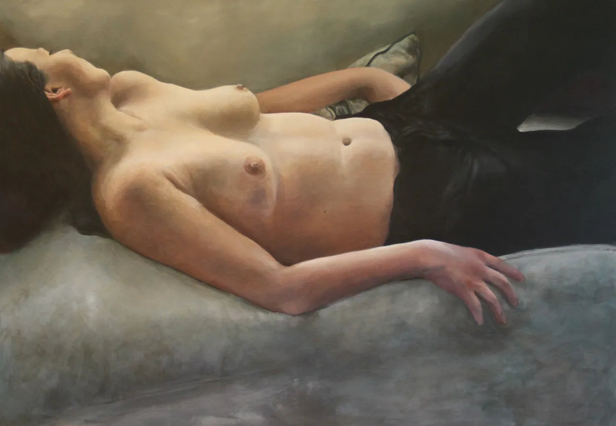 Reclining Nude by Phoebe Hardwick