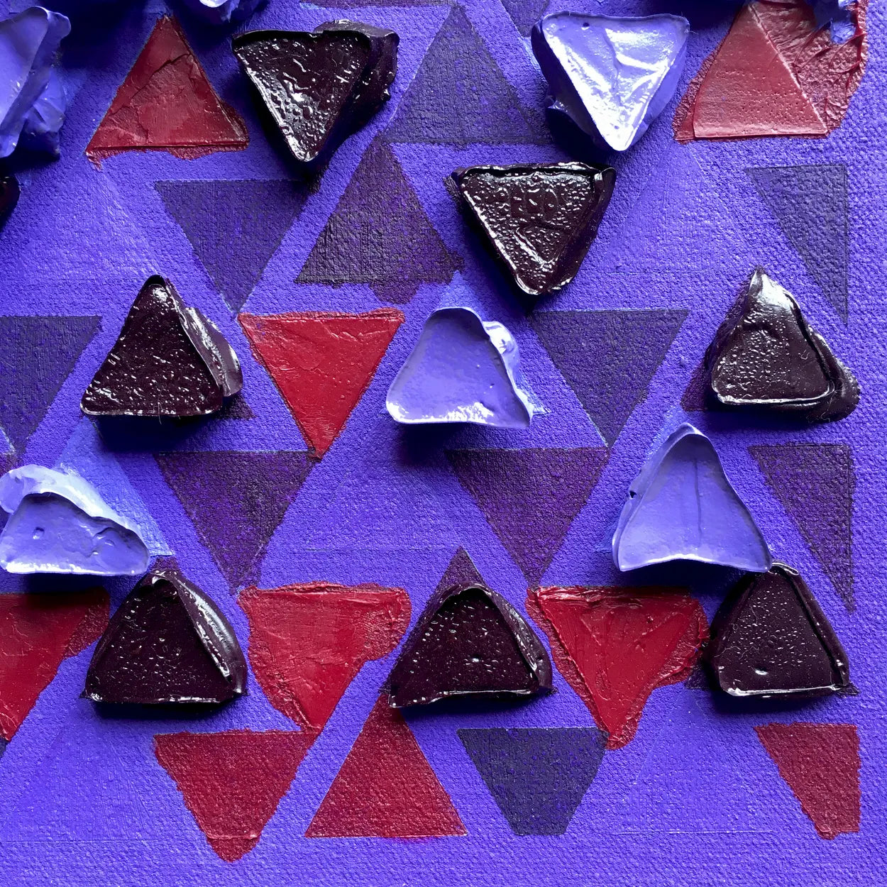 Purple by Toni Harrower, detail 2