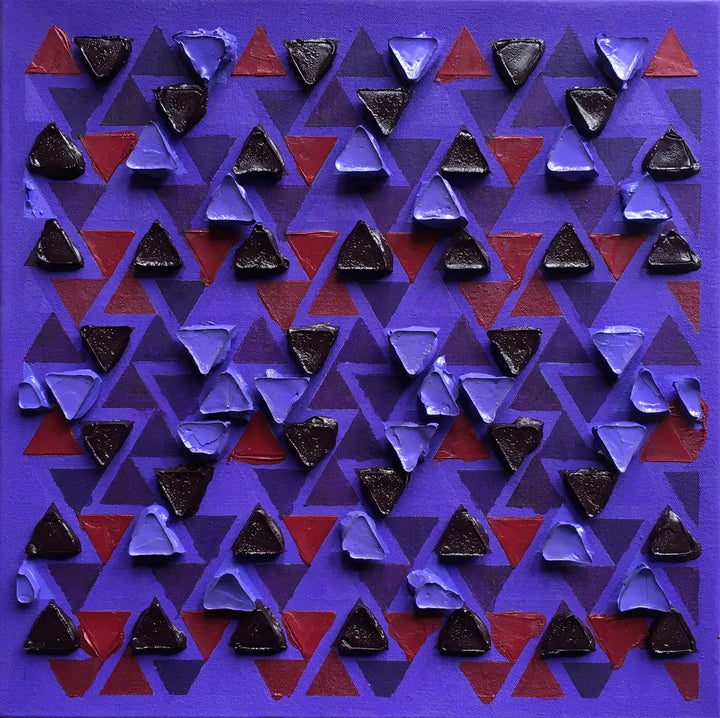 Purple by Toni Harrower, original painting