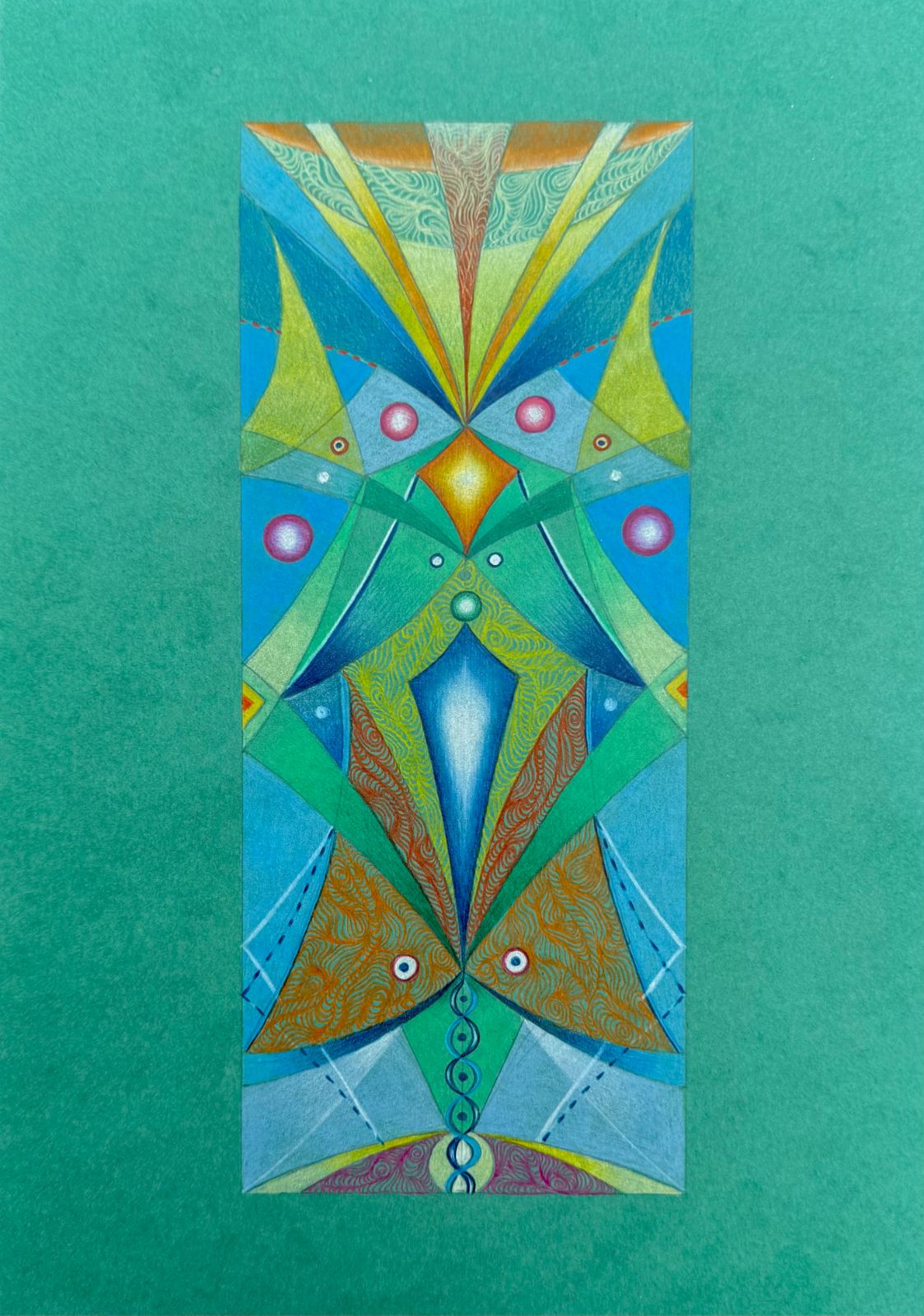 Viriditas by Tia Taylor Berry, original drawing