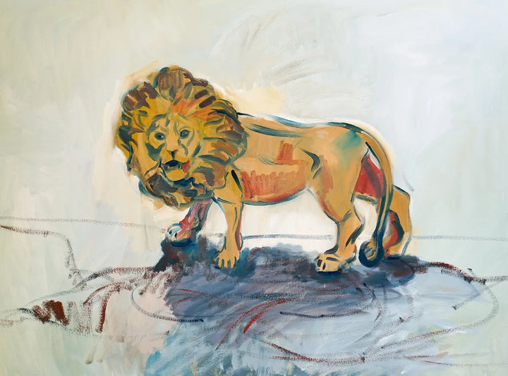 Toy Lion 1 by Scott Whiteman