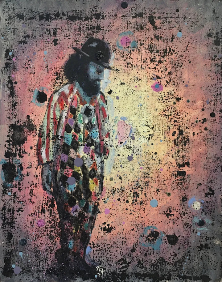 Untitled (Harlequin Dude) by Ed Saye