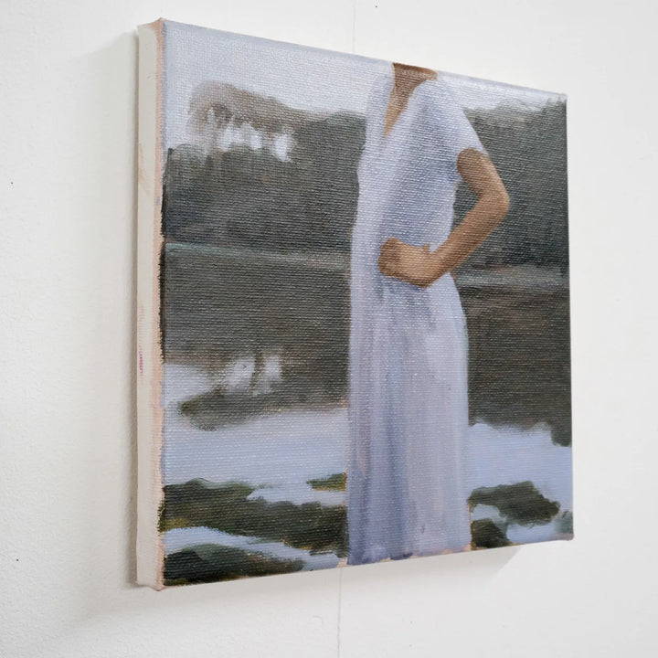 Whie Dress by Sam Wood
