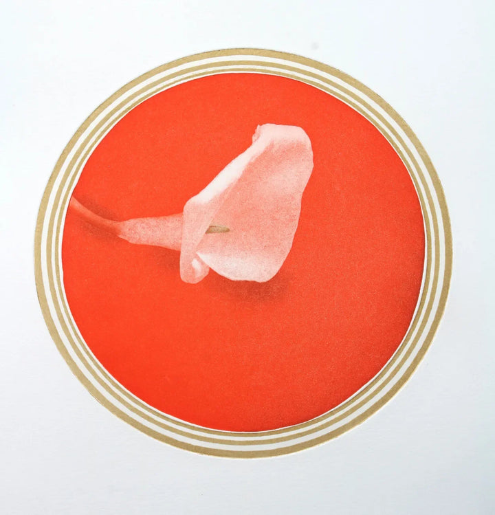 White Flower 1 by Emiko Aida, original printmaking