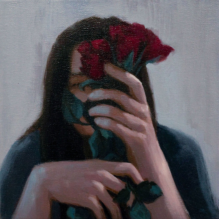 Small Bloom by Sam Wood, original painting