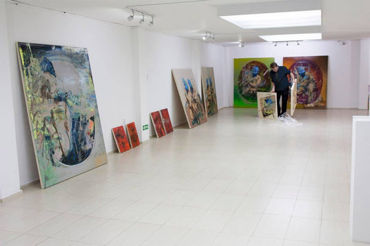 Bartosz Beda's current solo exhibition