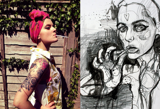 Art Imitates Life: Alice Dyba (from the archive)